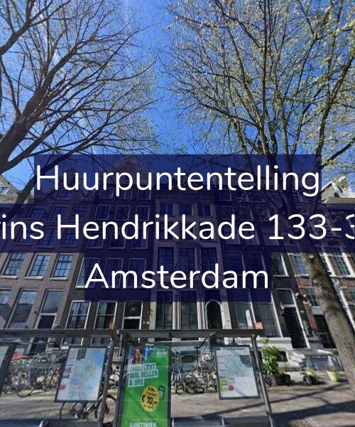Foto gevel Huurpuntentelling voor Prins Hendrikkade 133-3V, Amsterdam