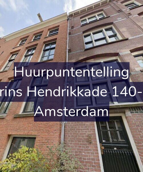 Foto gevel Huurpuntentelling voor Prins Hendrikkade 140-A, Amsterdam