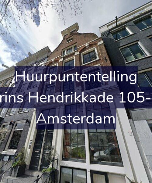 Foto gevel Huurpuntentelling voor Prins Hendrikkade 105-H, Amsterdam