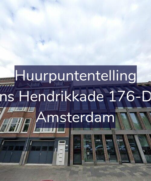 Foto gevel Huurpuntentelling voor Prins Hendrikkade 176-D13, Amsterdam