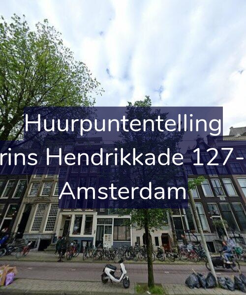 Foto gevel Huurpuntentelling voor Prins Hendrikkade 127-D, Amsterdam
