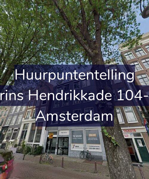 Foto gevel Huurpuntentelling voor Prins Hendrikkade 104-B, Amsterdam