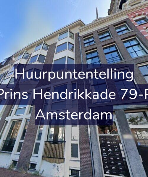 Foto gevel Huurpuntentelling voor Prins Hendrikkade 79-P, Amsterdam