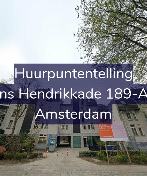 Foto gevel Huurpuntentelling voor Prins Hendrikkade 189-A27, Amsterdam