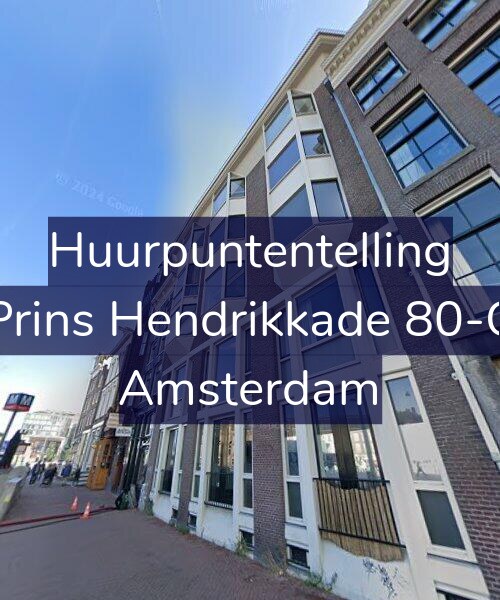 Foto gevel Huurpuntentelling voor Prins Hendrikkade 80-C, Amsterdam