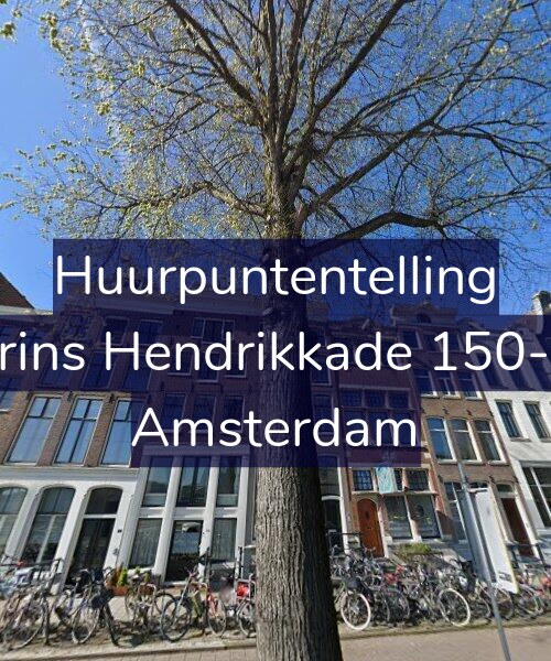 Foto gevel Huurpuntentelling voor Prins Hendrikkade 150-A, Amsterdam