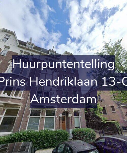 Foto gevel Huurpuntentelling voor Prins Hendriklaan 13-C, Amsterdam