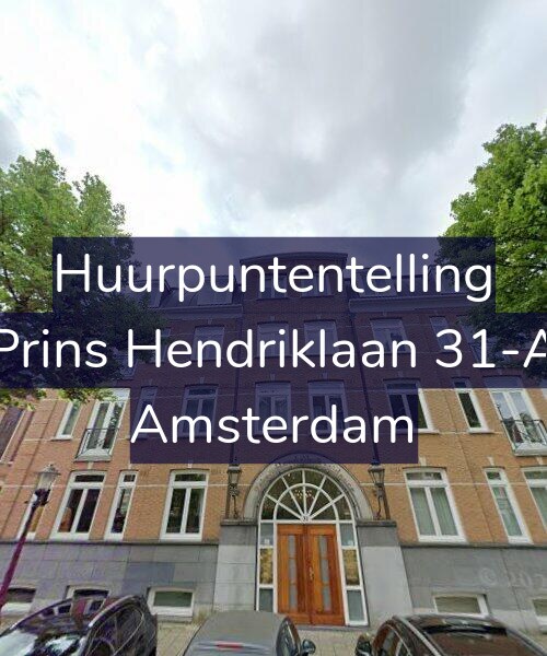 Foto gevel Huurpuntentelling voor Prins Hendriklaan 31-A, Amsterdam