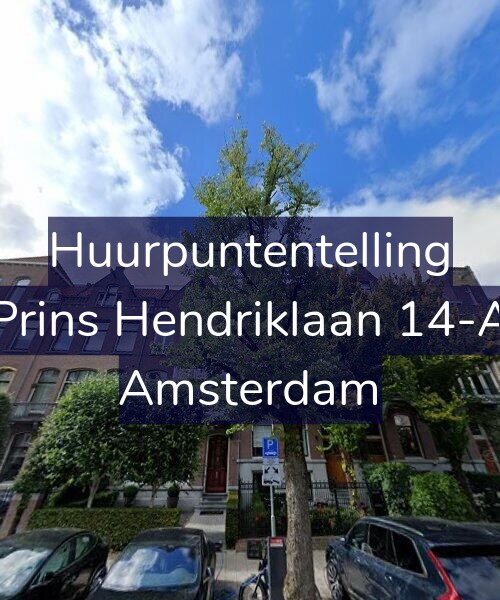 Foto gevel Huurpuntentelling voor Prins Hendriklaan 14-A, Amsterdam