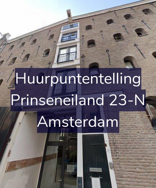 Foto gevel Huurpuntentelling voor Prinseneiland 23-N, Amsterdam