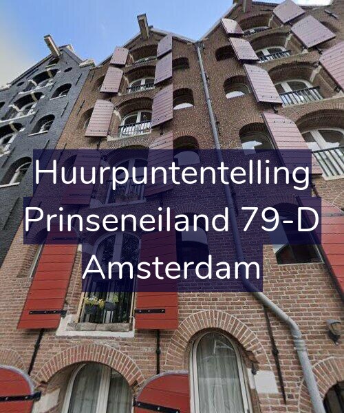Foto gevel Huurpuntentelling voor Prinseneiland 79-D, Amsterdam