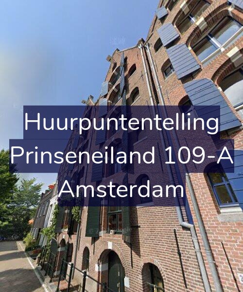 Foto gevel Huurpuntentelling voor Prinseneiland 109-A, Amsterdam
