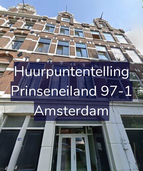 Foto gevel Huurpuntentelling voor Prinseneiland 97-1, Amsterdam