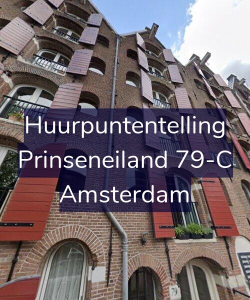 Foto gevel Huurpuntentelling voor Prinseneiland 79-C, Amsterdam