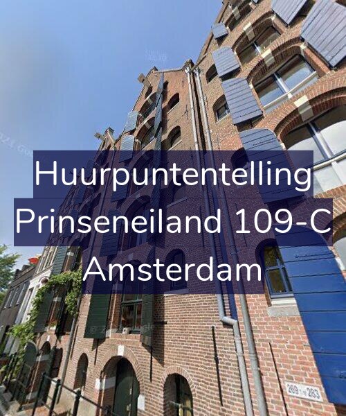 Foto gevel Huurpuntentelling voor Prinseneiland 109-C, Amsterdam