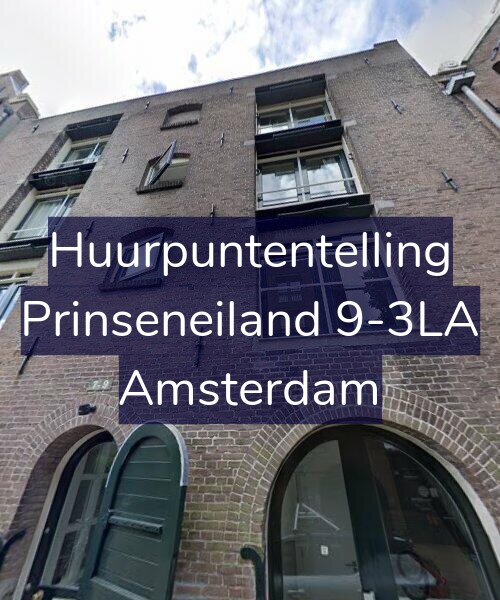 Foto gevel Huurpuntentelling voor Prinseneiland 9-3LA, Amsterdam