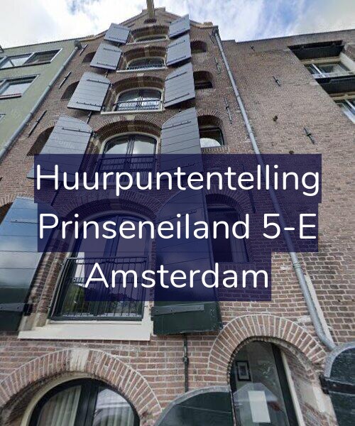 Foto gevel Huurpuntentelling voor Prinseneiland 5-E, Amsterdam