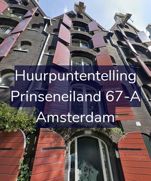 Foto gevel Huurpuntentelling voor Prinseneiland 67-A, Amsterdam