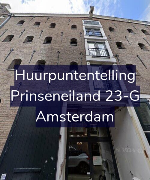 Foto gevel Huurpuntentelling voor Prinseneiland 23-G, Amsterdam