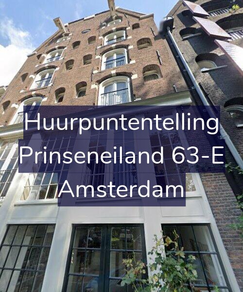 Foto gevel Huurpuntentelling voor Prinseneiland 63-E, Amsterdam