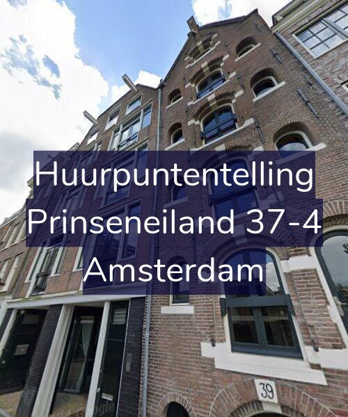 Foto gevel Huurpuntentelling voor Prinseneiland 37-4, Amsterdam