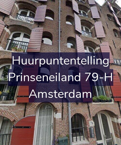 Foto gevel Huurpuntentelling voor Prinseneiland 79-H, Amsterdam