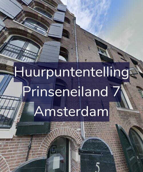 Foto gevel Huurpuntentelling voor Prinseneiland 7, Amsterdam