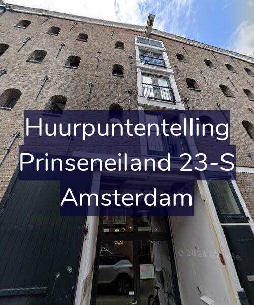 Foto gevel Huurpuntentelling voor Prinseneiland 23-S, Amsterdam