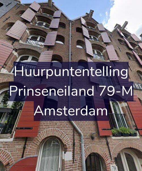 Foto gevel Huurpuntentelling voor Prinseneiland 79-M, Amsterdam