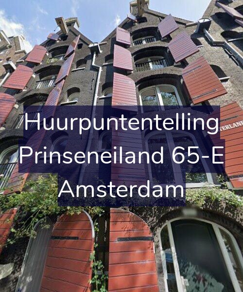 Foto gevel Huurpuntentelling voor Prinseneiland 65-E, Amsterdam