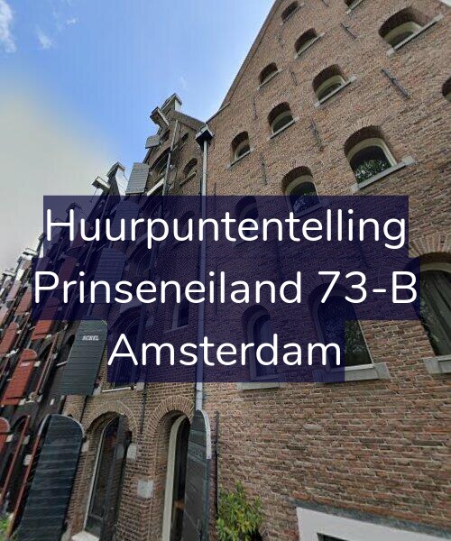 Foto gevel Huurpuntentelling voor Prinseneiland 73-B, Amsterdam