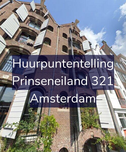 Foto gevel Huurpuntentelling voor Prinseneiland 321, Amsterdam