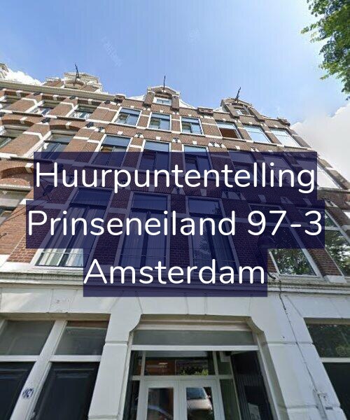 Foto gevel Huurpuntentelling voor Prinseneiland 97-3, Amsterdam