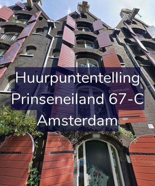 Foto gevel Huurpuntentelling voor Prinseneiland 67-C, Amsterdam