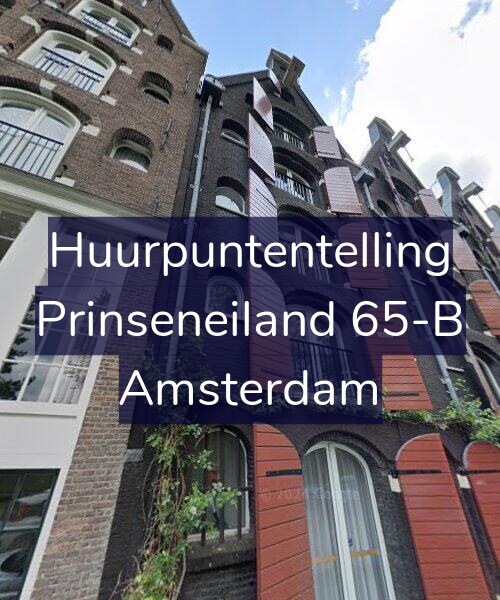 Foto gevel Huurpuntentelling voor Prinseneiland 65-B, Amsterdam