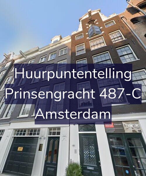 Foto gevel Huurpuntentelling voor Prinsengracht 487-C, Amsterdam