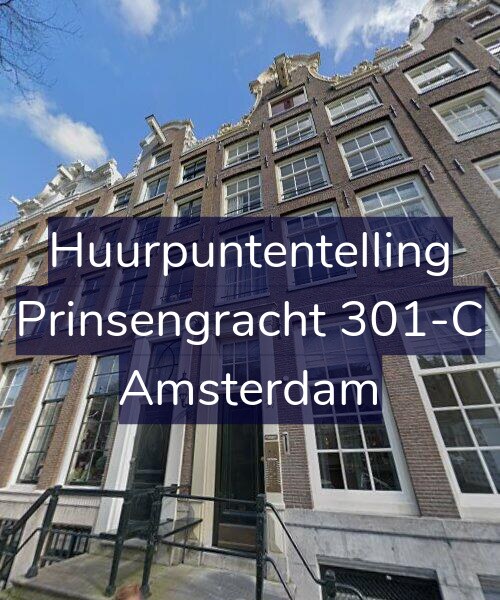 Foto gevel Huurpuntentelling voor Prinsengracht 301-C, Amsterdam