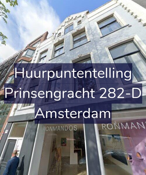 Foto gevel Huurpuntentelling voor Prinsengracht 282-D, Amsterdam