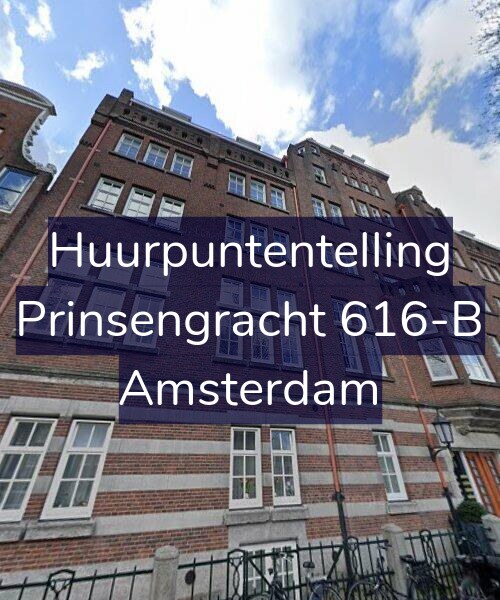 Foto gevel Huurpuntentelling voor Prinsengracht 616-B, Amsterdam