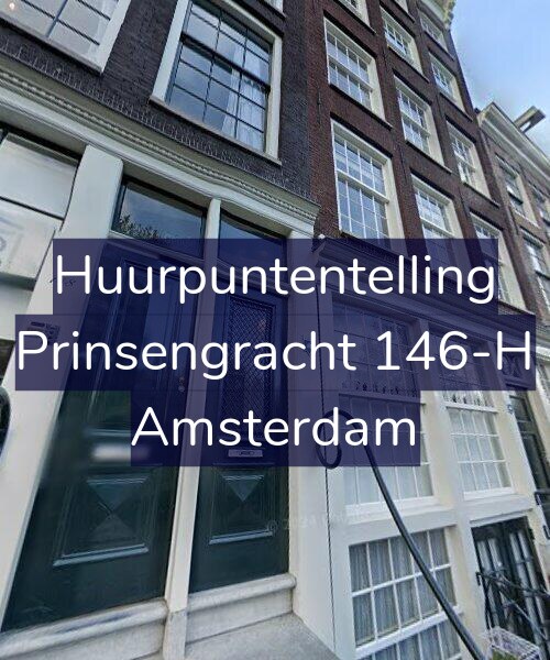 Foto gevel Huurpuntentelling voor Prinsengracht 146-H, Amsterdam