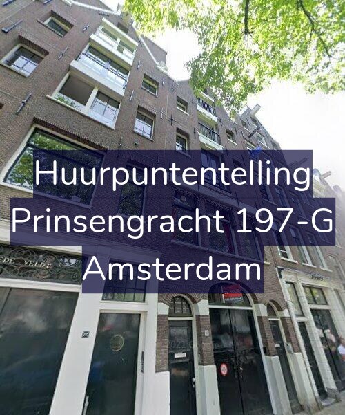Foto gevel Huurpuntentelling voor Prinsengracht 197-G, Amsterdam