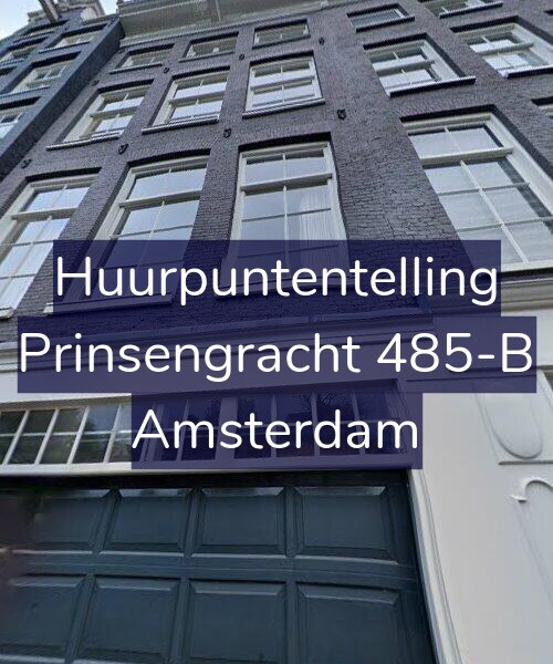 Foto gevel Huurpuntentelling voor Prinsengracht 485-B, Amsterdam