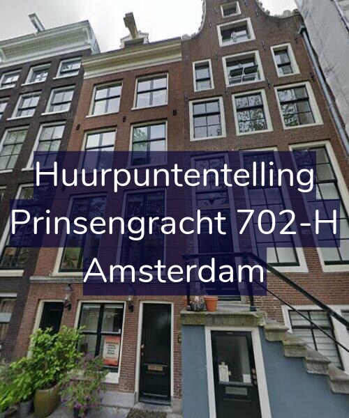 Foto gevel Huurpuntentelling voor Prinsengracht 702-H, Amsterdam