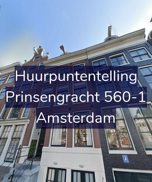 Foto gevel Huurpuntentelling voor Prinsengracht 560-1, Amsterdam