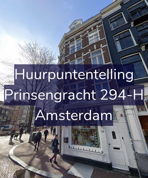 Foto gevel Huurpuntentelling voor Prinsengracht 294-H, Amsterdam