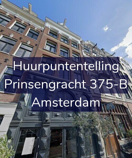 Foto gevel Huurpuntentelling voor Prinsengracht 375-B, Amsterdam