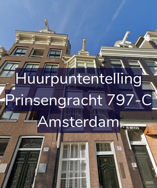 Foto gevel Huurpuntentelling voor Prinsengracht 797-C, Amsterdam