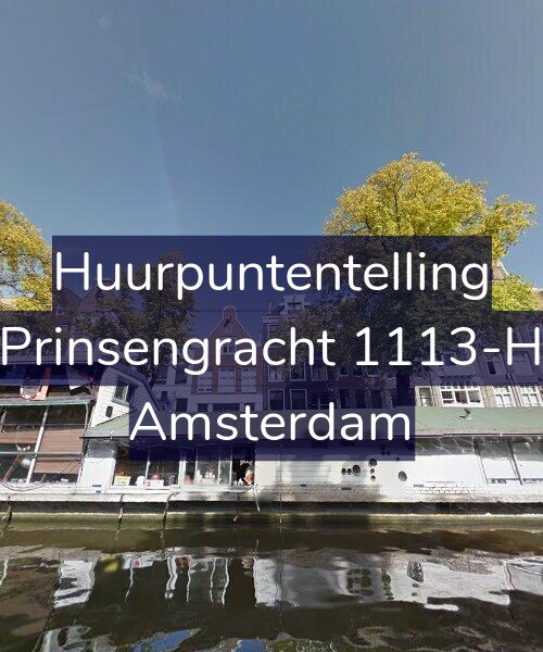 Foto gevel Huurpuntentelling voor Prinsengracht 1113-H, Amsterdam