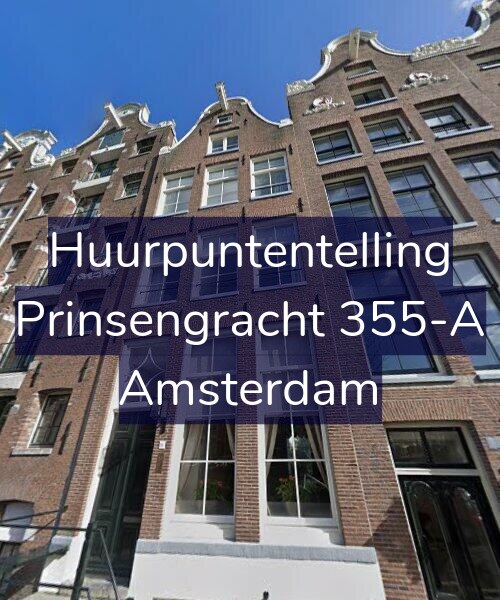 Foto gevel Huurpuntentelling voor Prinsengracht 355-A, Amsterdam