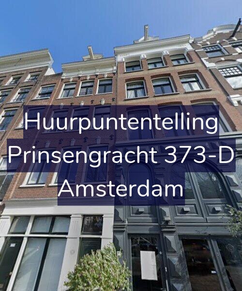 Foto gevel Huurpuntentelling voor Prinsengracht 373-D, Amsterdam